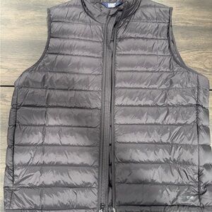 Lands' End Men's Wanderweight Packable Down Vest XL